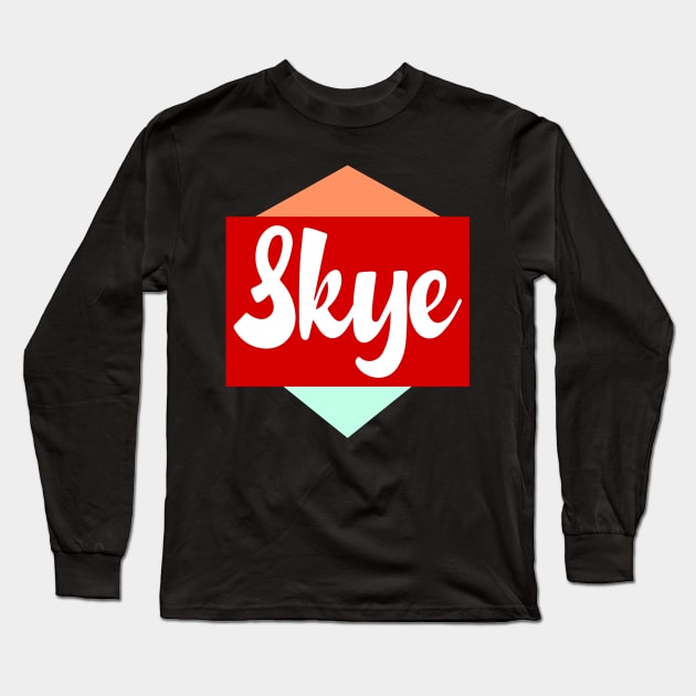 Skye Long Sleeve T-Shirt by colorsplash